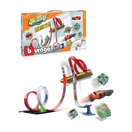 Set of game BBURAGO GOGEARS EXTREME Verti-Go!, Autotrek, with an inertial machine