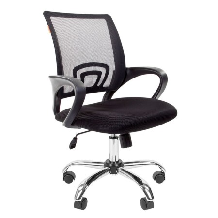 Office chair "Chairman" 696 TW chrome, black