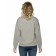 Women's sweatshirt, size XXS, gray color