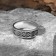 Ring "Paporotnik" Color Black silver, 19 size