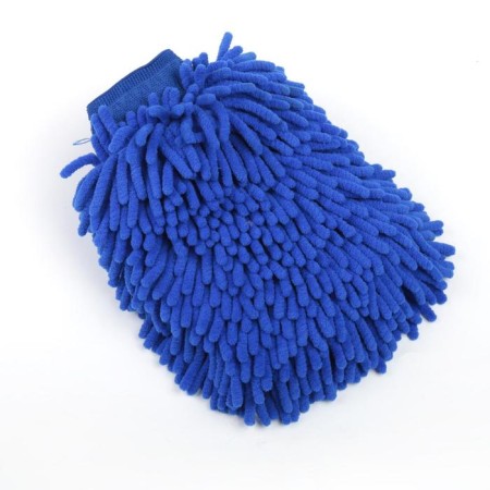 Mittens for washing a car, microfiber 24 × 19 × 4 cm, mix