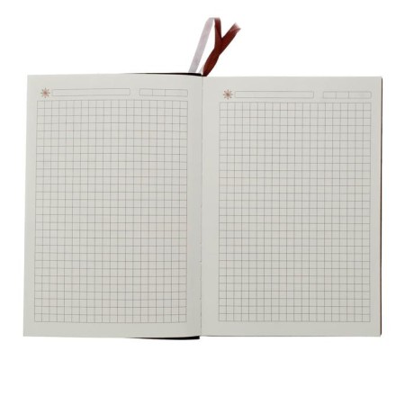 Deliciper of Leduced A6+, 116 sheets in a cage, PVC light cover, tinted cut, mix-4