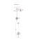 Suspension EVOLUCE. Sle107103-01. Pazione. 1x40 W, E27, 14x14x26 cm, chromium color