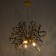 Bayerlux lamp "Istra" 3xg9 gold 58x58x30cm