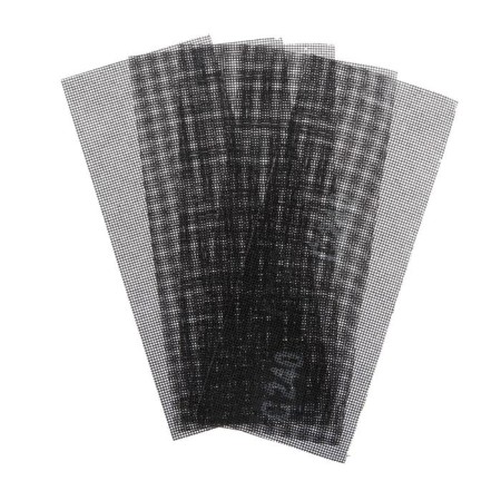 The mesh is abrasive tundra, waterproof, silicon carbide, 115 x 280 mm, P240, 5 pcs.
