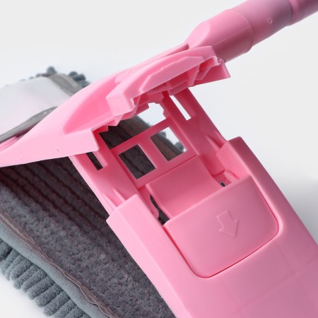 Swal to wash the floor flat with the telescopic handle Raccoon "Bukla", 41 × 12 × 90 (120) cm, microfiber-3