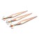 Vertical "Yaman" Board Bolshoi with a tee, size 60 mm, 9.5 g, copper