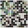 Glass mosaic Bonaparte Pandora, 327x327x4 mm