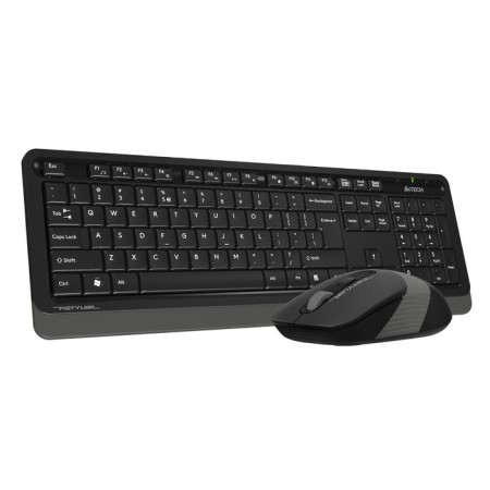 Keyboard + Mouse A4Tech FSTYLER FG1010S CLAV: Black/Gray Mouse: Black/Gray USB Wires 103388-9