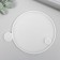Mold Silicon "Casket Round - cover" 10.3x10.3x0.7 cm