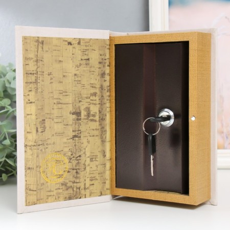 Safe Brush Tow to the leatherette "Bird on a branch" 21x13x5 cm-2