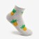 Women's socks "pineapp", gray color, size 23-25