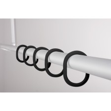 Wyen rings set 12 pcs, black
