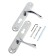 Lockland 001 handles on the bar, m/o 55 mm, color chromium