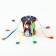 Game on the Montessori system "Bizobord Figures"