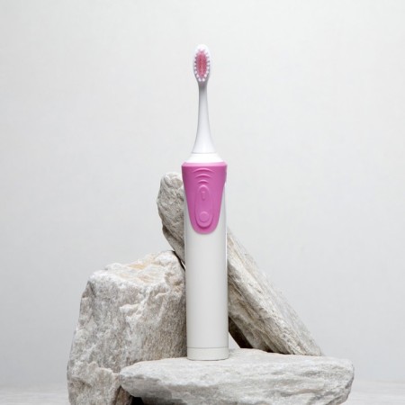Luazon LP-009 electric toothbrush, 8500 dv/min, 4 nozzles, 2haa, pink
