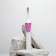 Luazon LP-009 electric toothbrush, 8500 dv/min, 4 nozzles, 2haa, pink