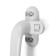 Window handle tundra 004wh, metal, white color