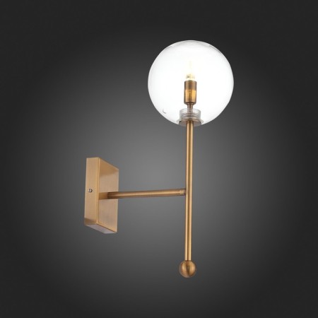Wall lamp ST LUCE. SL1205.301.01. Sandro. 1x5 W, G9, 4000K, 15x42 cm, brass color-5