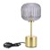 ST LUCE bedside lamp. SL1154.304.01. Gran. 1x60 watts, E27, 20x20x44 cm, brass color