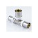 Aquasfera tee-press 8010-15, D = 32 x 32 x 26 mm, transition, brass