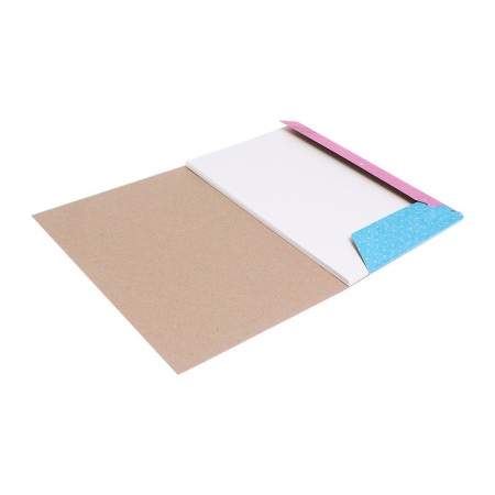Watercolor paper, A4 pastels, 20 sheets, block 200 g/m2, in the folder, mix-10