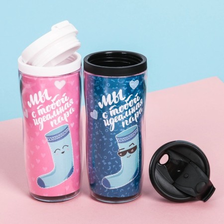 The set of thermostacons "Perfect couple", 350ml-2