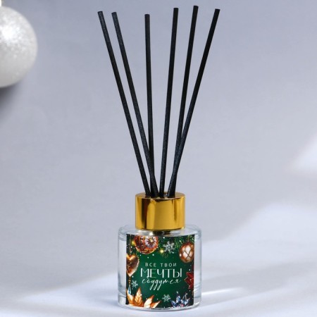 The New Year's Diffusor Aromatic “All Dreams will come true”, for the New Year, the aroma of jasmine, 50 ml.-2
