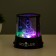 The spectator "Cosmonaut in Space" LED USB/from Black batteries 10.8x10.8x1.5 cm Risalux