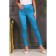 Female trousers, size 44, blue color