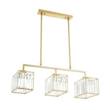 Gerda lamp 3he27 40W gold 78x31x33-90cm Bayerlux