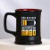 Ceramic beer “Pour beer”, 400 ml, black color