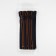 Lightning "Spiral", No. 5, non -proceeding, castle machine, 18 cm, orange/black color