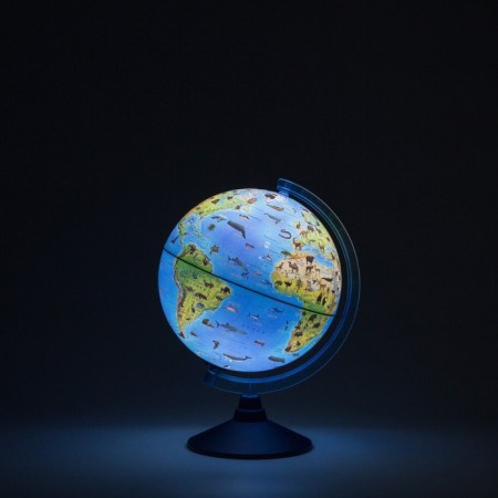 Globe Globe "Globen", diameter 250 mm, with backlighting from batteries-1
