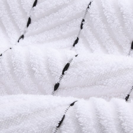 Terrier rug Sl Home: Lines "Blanc de Blanc" 50x70 cm, 100% cotton, 750 g/m2-5