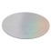 The substrate is reinforced, 28 cm, silver-pearl, 3.2 mm