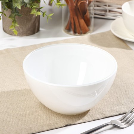 SALETS "Sephir", 800 ml, d = 15.5 cm, white color