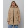 Women's winter jacket, size 42, mustard color