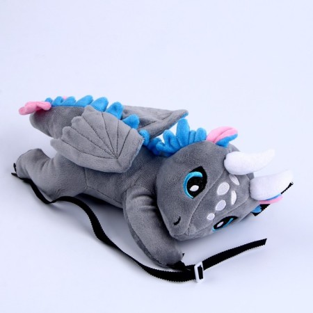 Soft conflict toy "Dragon Bolshoi", Gray-2