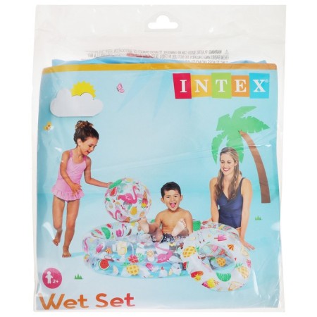 The inflatable “fruit” pool, 122 x 25 cm, with a circle and a ball, from 2 years old, 59460np intex-6