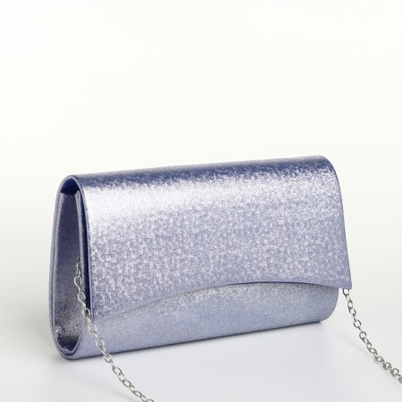 Women's bag on magnet, blue color-2