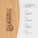 ADELISA, D = 25 × 1.8 cm, array of birch, soaked in oil, natural color, natural