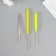 A set of quilling tools 3 items: cutting tool 0.7 cm, awl and tweezers 10 cm