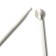 Right knitting needles Ergonomics, 8 mm/35 cm, 2 pcs