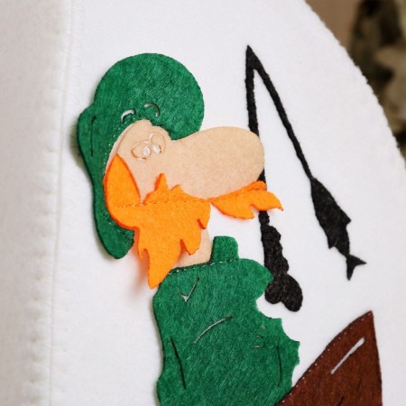Bath cap with applique "Main Fisherman"-2