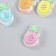 Busina Plastic "Summer breeze. Pineapple" Gloss Mix 1.5x2.3x0.9 cm