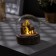 LED figure "Ball with a deer" 8 × 8.5 × 8 cm, wood, plastic, batteries AG13x3, glow warm white