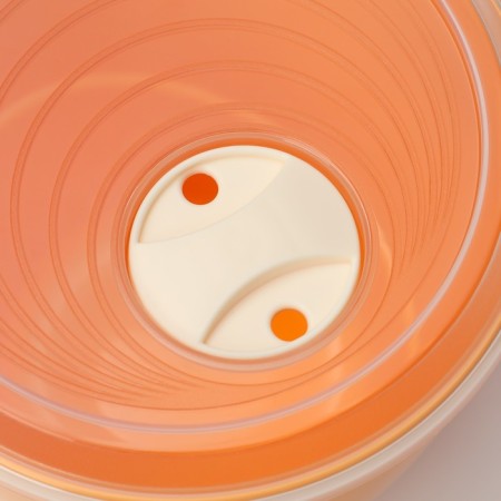 Plastic broth with a vacuum lid, 720 ml, color mix-3