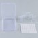 Organizer for storing rhinestones, 6 sections