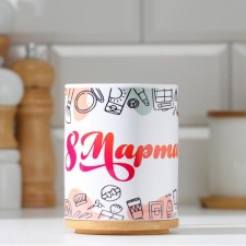 Sublimation mug “Since March 8! Cosmetics 